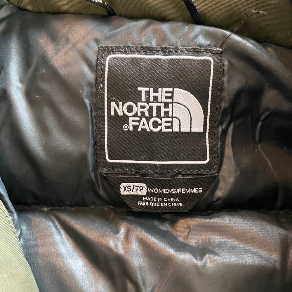 Down & Gortex Olive Green North Face Winter Coat - image 5